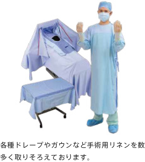 手術用リネンリユースシステム